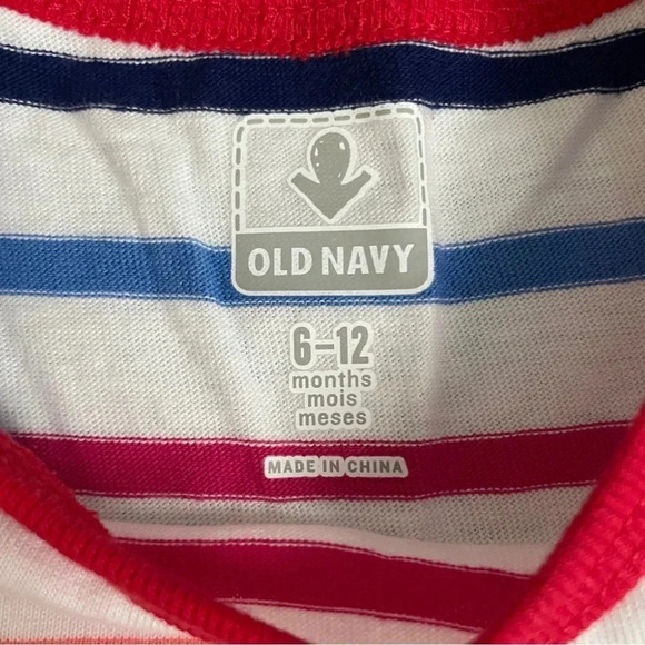 See of 3 Baby Girl Outfits 6M - 12M - Carter’s & Old Navy - Nee & Like New - Picture 9 of 14